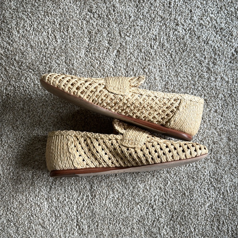 Vince Davis Raffia Flats - Picture 4 of 6